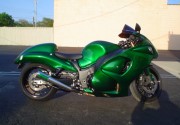 custom painted motorcycle hayabusa