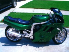 custom motorcycle polishing