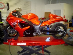 custom motorcycle hayabusa