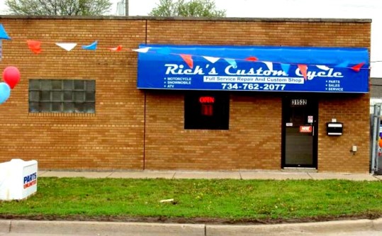 ricks custom cycles storefront photo